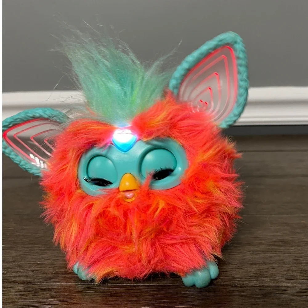 Furby Coral Interactive Talking‎ Plush Toy Hasbro 2023 - Tested Working